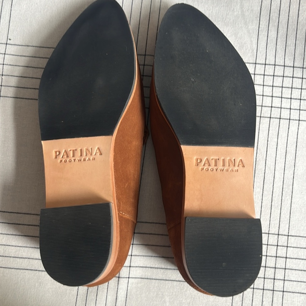 Patina Portland Leather Goods Pointed Flats - Picture 4 of 6